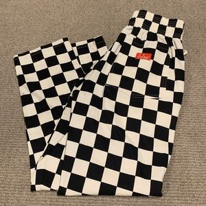 plaid cookman chef pants